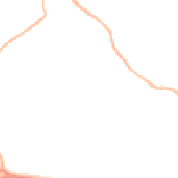 Night-time road noise heatmap for PE12 9FX