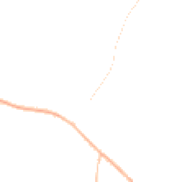 Night-time road noise heatmap for PE12 9HG