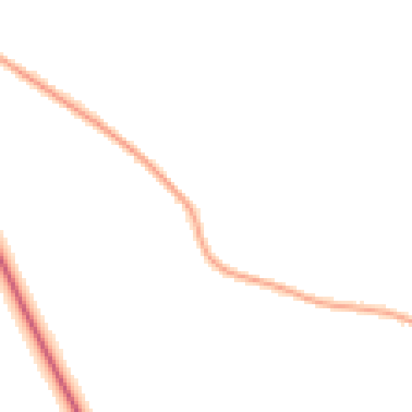 Night-time road noise heatmap for PE12 9JB