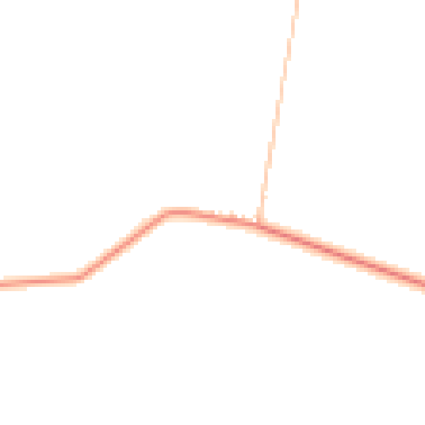 Daytime road noise heatmap for PE12 9NL