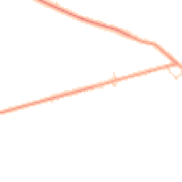 Daytime road noise heatmap for PE12 9PD
