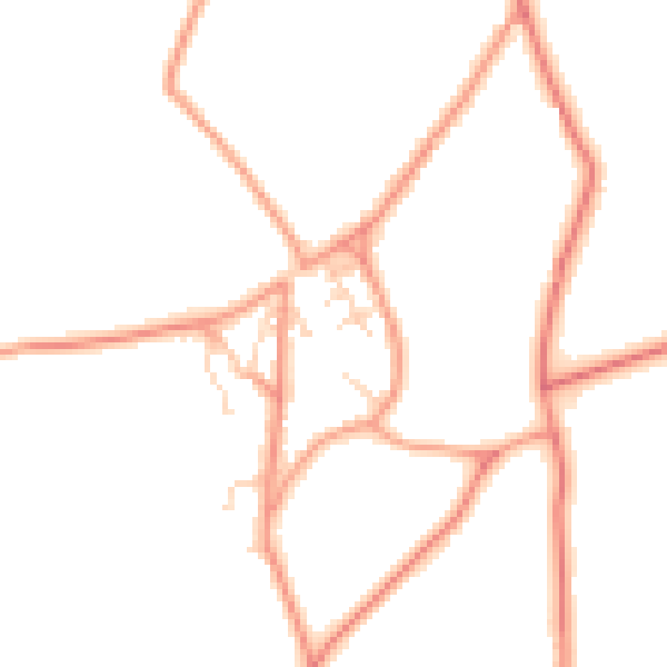 Daytime road noise heatmap for PE12 9PW