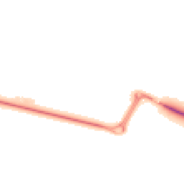 Night-time road noise heatmap for PE12 9UD