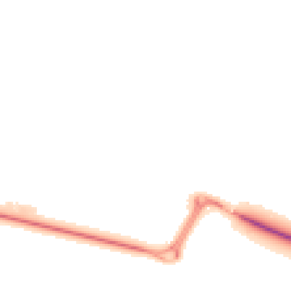 Night-time road noise heatmap for PE12 9UG