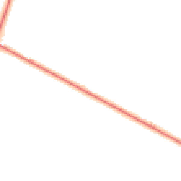 Daytime road noise heatmap for PE12 9YP