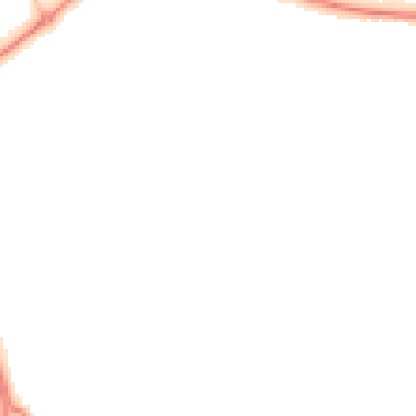 Night-time road noise heatmap for PE2 5DU