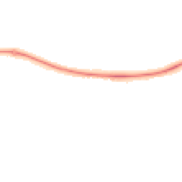 Night-time road noise heatmap for PE2 5DY