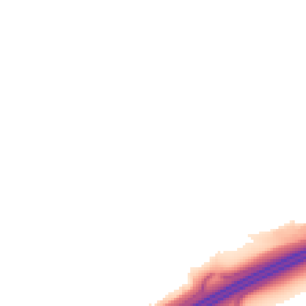 Night-time road noise heatmap for PE2 5RS