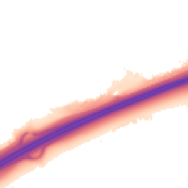 Night-time road noise heatmap for PE2 5SL