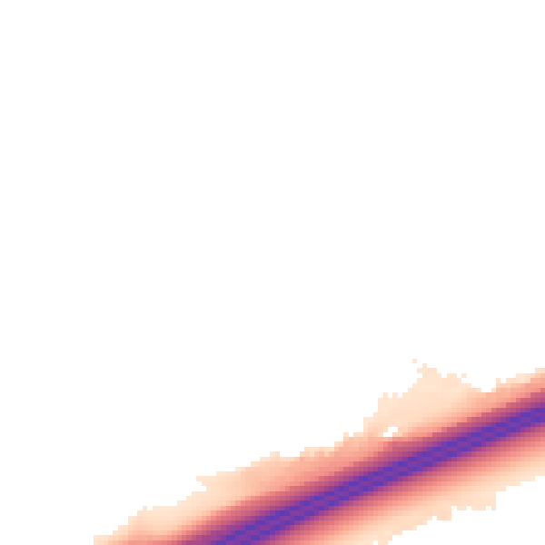 Night-time road noise heatmap for PE2 5XS