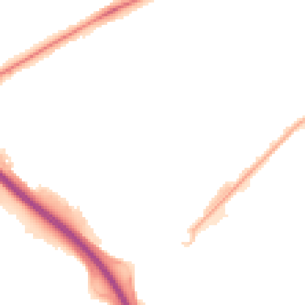 Night-time road noise heatmap for PE2 7AT
