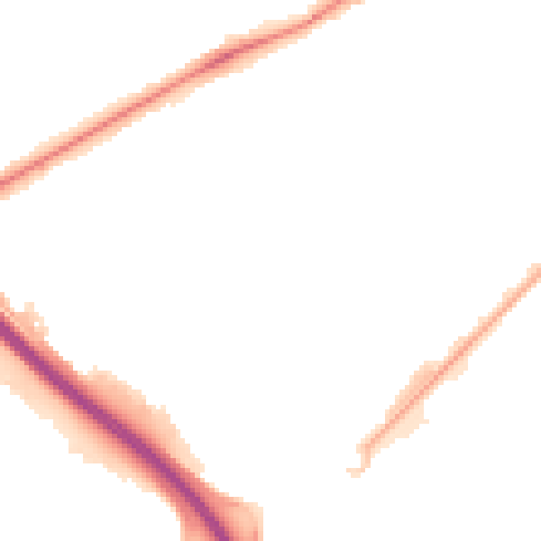 Night-time road noise heatmap for PE2 7AU