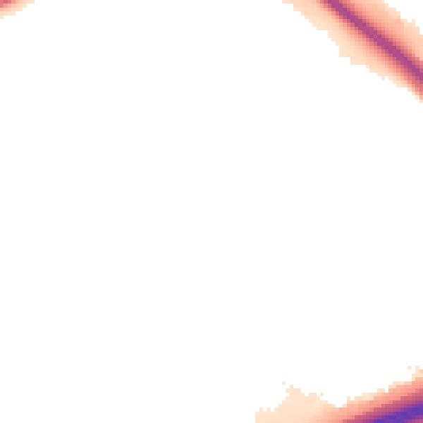 Night-time road noise heatmap for PE2 7DR