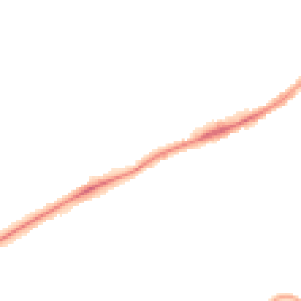 Night-time road noise heatmap for PE2 9QL