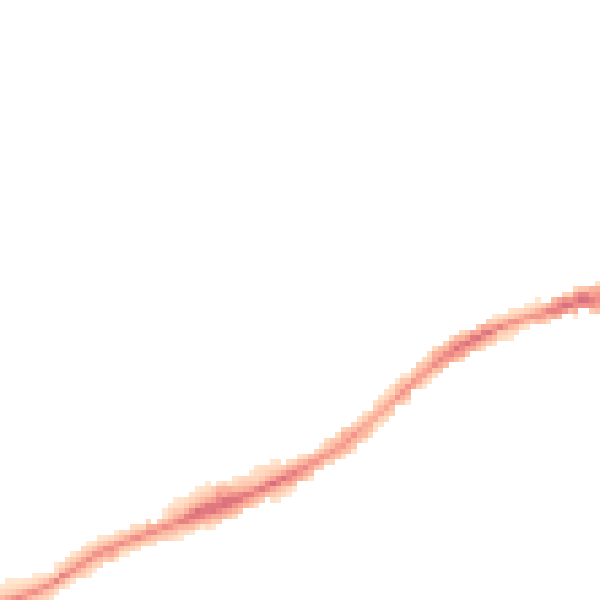 Night-time road noise heatmap for PE2 9RE