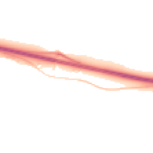 Night-time road noise heatmap for PE28 0AA