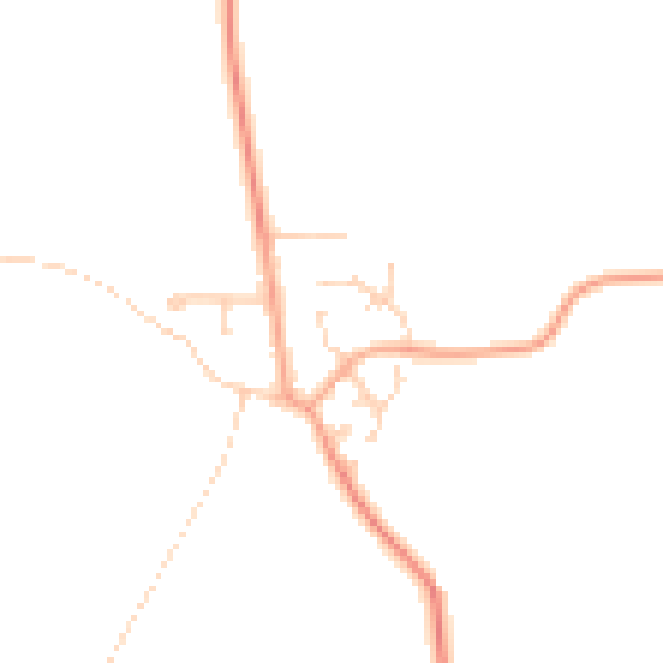 Daytime road noise heatmap for PE28 0AY
