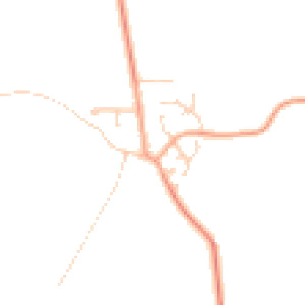 Daytime road noise heatmap for PE28 0BG