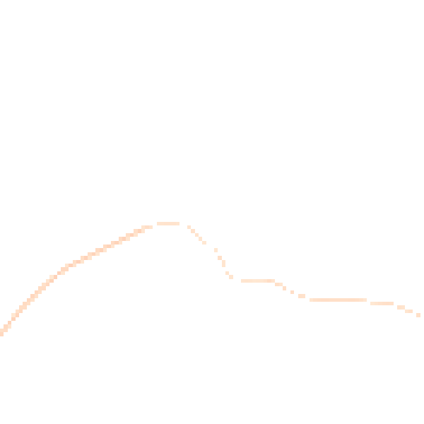 Night-time road noise heatmap for PE28 0DE