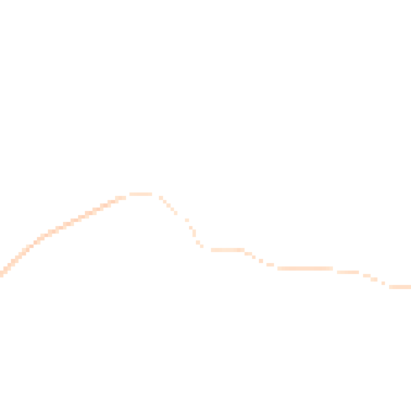 Night-time road noise heatmap for PE28 0DF