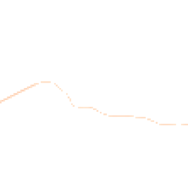Night-time road noise heatmap for PE28 0DP