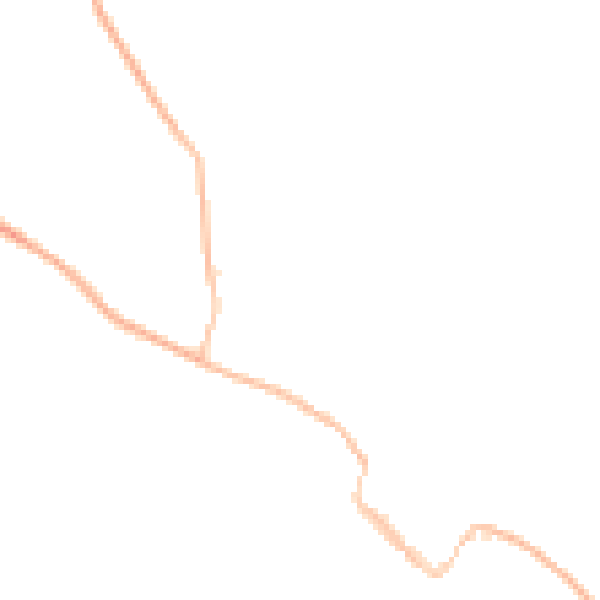 Night-time road noise heatmap for PE28 0LD