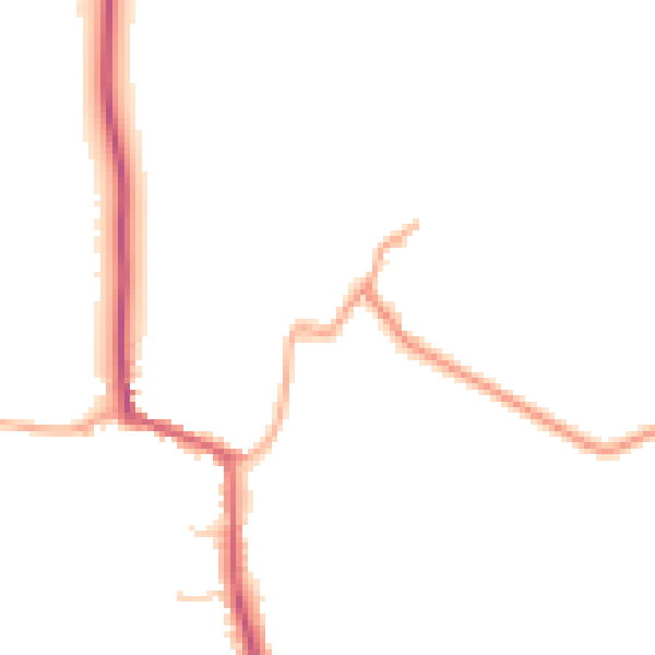 Daytime road noise heatmap for PE28 0PA
