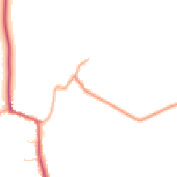 Daytime road noise heatmap for PE28 0PB
