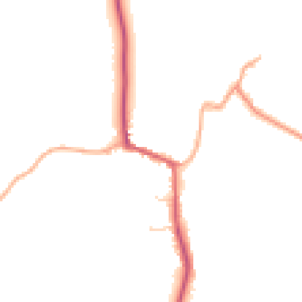 Daytime road noise heatmap for PE28 0PF