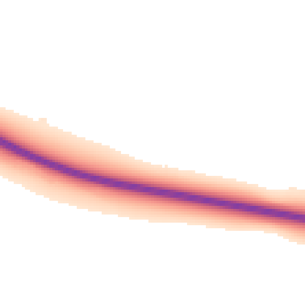 Night-time road noise heatmap for PE28 0QJ