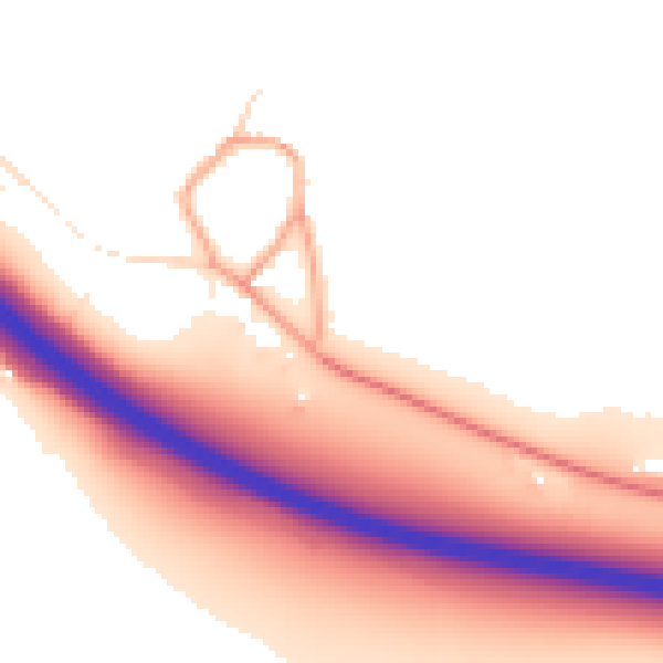 Daytime road noise heatmap for PE28 0QL
