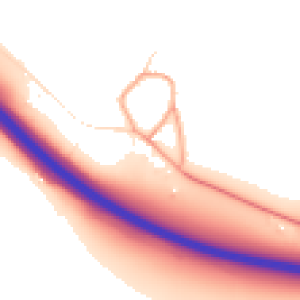 Daytime road noise heatmap for PE28 0QN