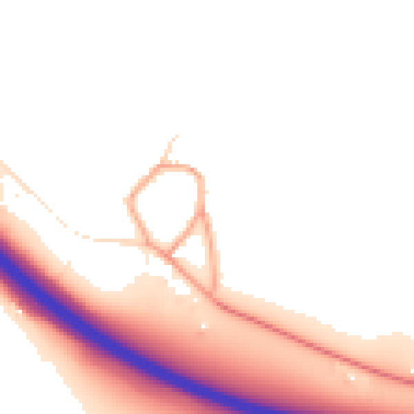 Daytime road noise heatmap for PE28 0QR