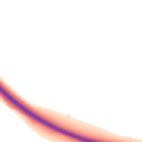 Night-time road noise heatmap for PE28 0QR