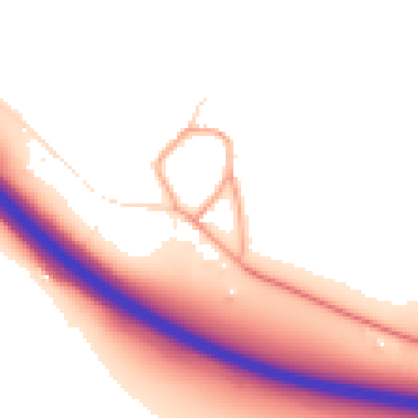 Daytime road noise heatmap for PE28 0QS