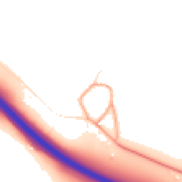 Daytime road noise heatmap for PE28 0QW