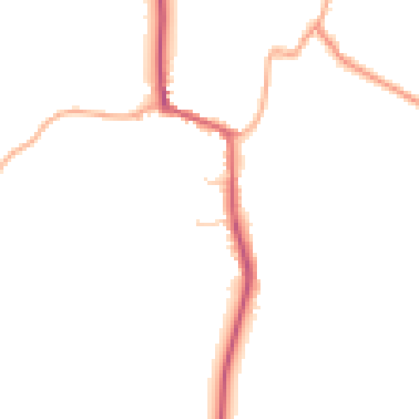 Daytime road noise heatmap for PE28 0SE