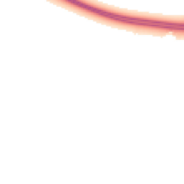 Night-time road noise heatmap for PE28 0UB