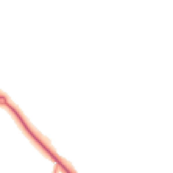 Daytime road noise heatmap for PE28 2EZ