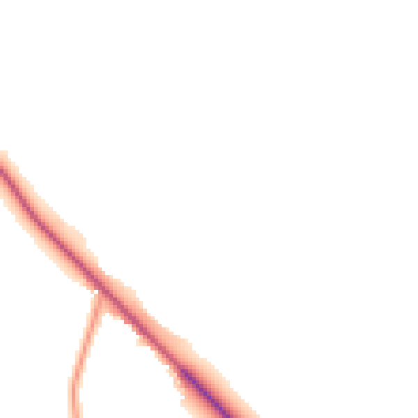 Daytime road noise heatmap for PE28 2HQ