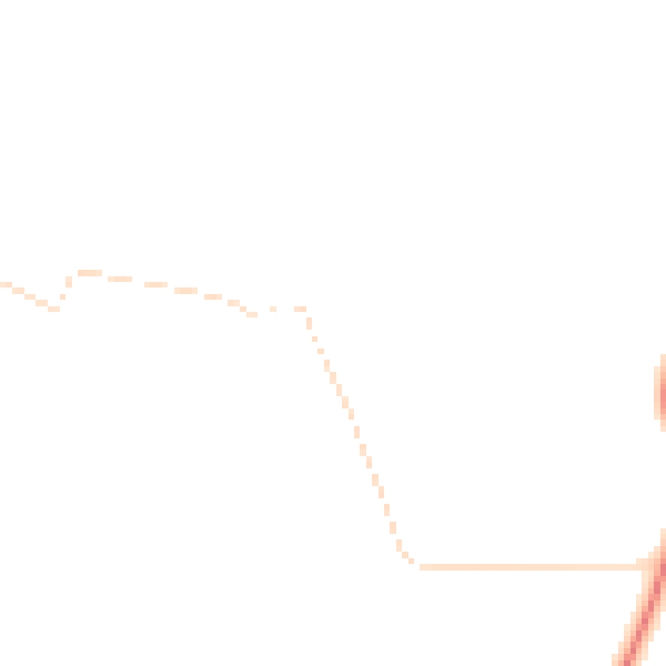 Daytime road noise heatmap for PE28 2LB