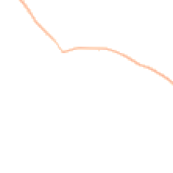 Night-time road noise heatmap for PE28 2LD