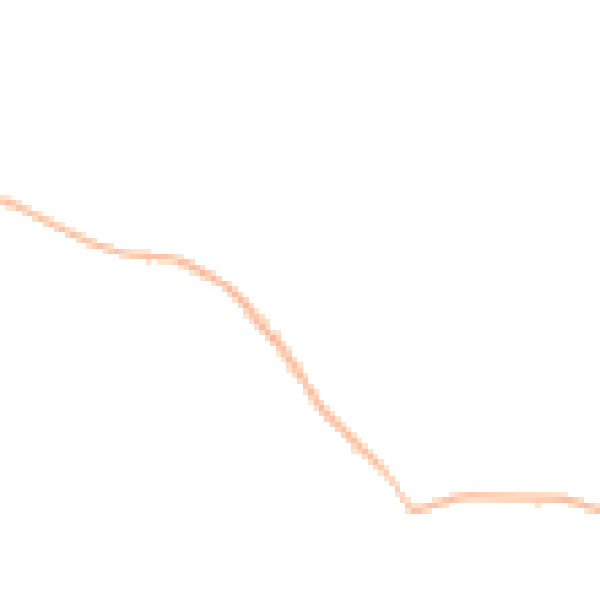 Night-time road noise heatmap for PE28 2LJ