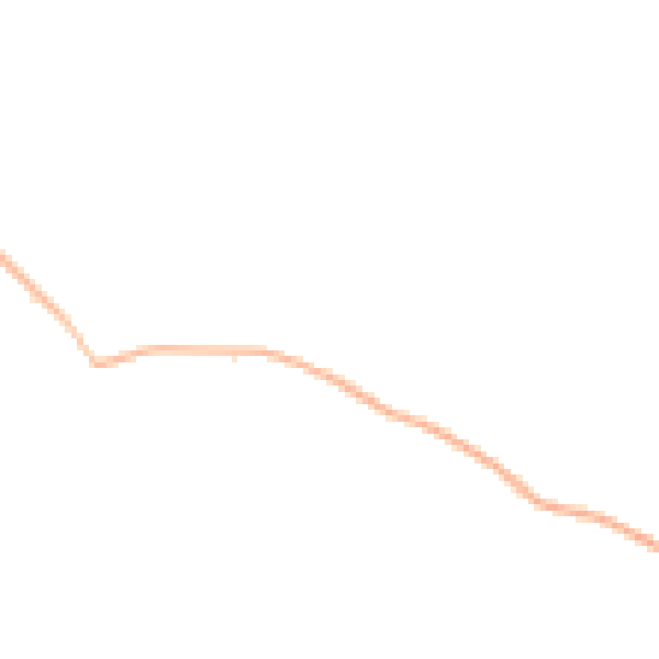 Night-time road noise heatmap for PE28 2ND