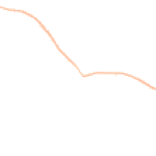 Night-time road noise heatmap for PE28 2PT