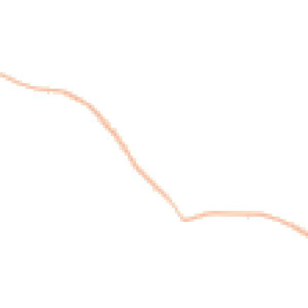 Night-time road noise heatmap for PE28 2PW