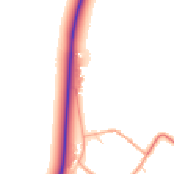 Daytime road noise heatmap for PE28 3AG