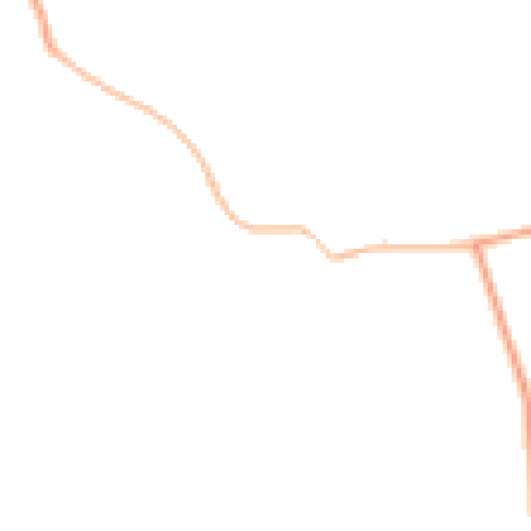 Night-time road noise heatmap for PE28 3BZ