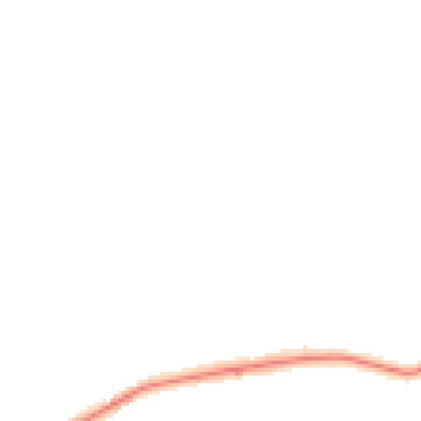 Night-time road noise heatmap for PE28 3LS