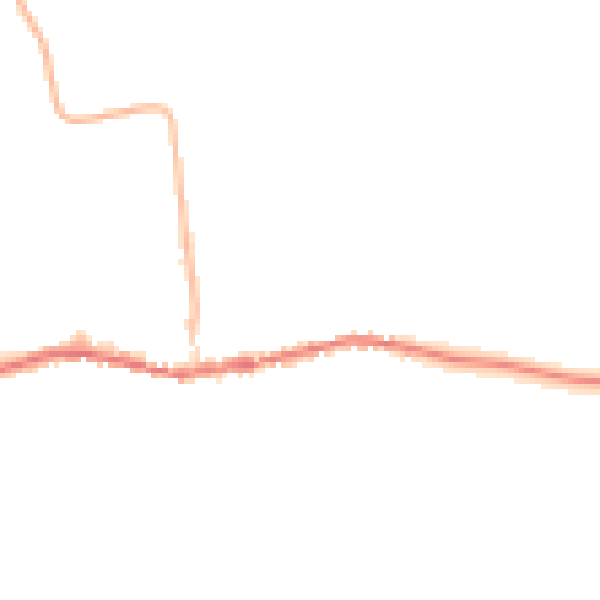 Night-time road noise heatmap for PE28 3PU